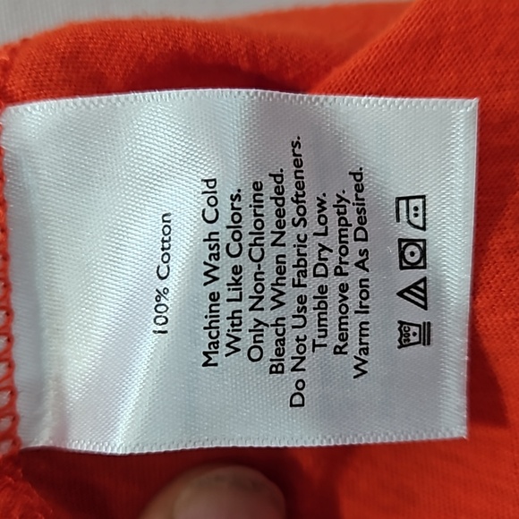 Eddie Bauer, Swing style,Bright Orange,Sz XXL, Scoop Neckline, Embroidered - Picture 12 of 15